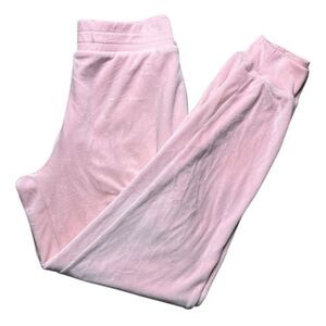 Alya Soft Velvet Joggers Light Pink Size Small